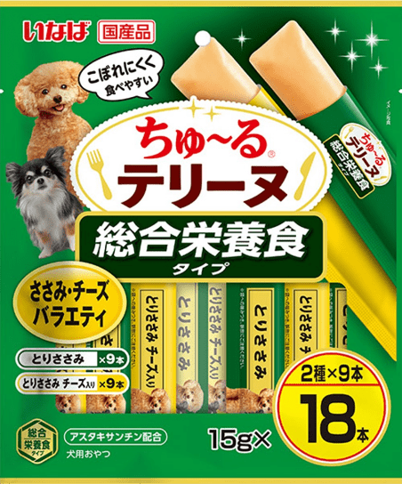 総合栄養食タイプささみ・チーズバラエティ18本入