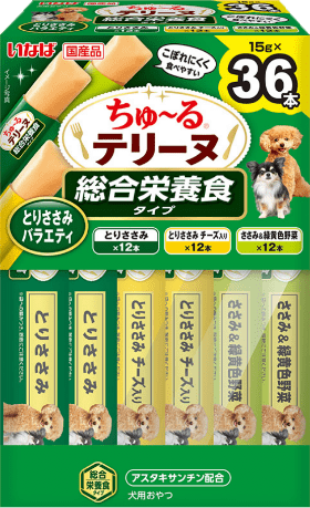 総合栄養食タイプとりささみバラエティ36本入り