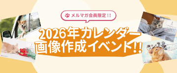 メルマガ会員限定！ 2026年カレンダー画像作成イベント