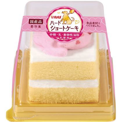 ハートショートケーキ