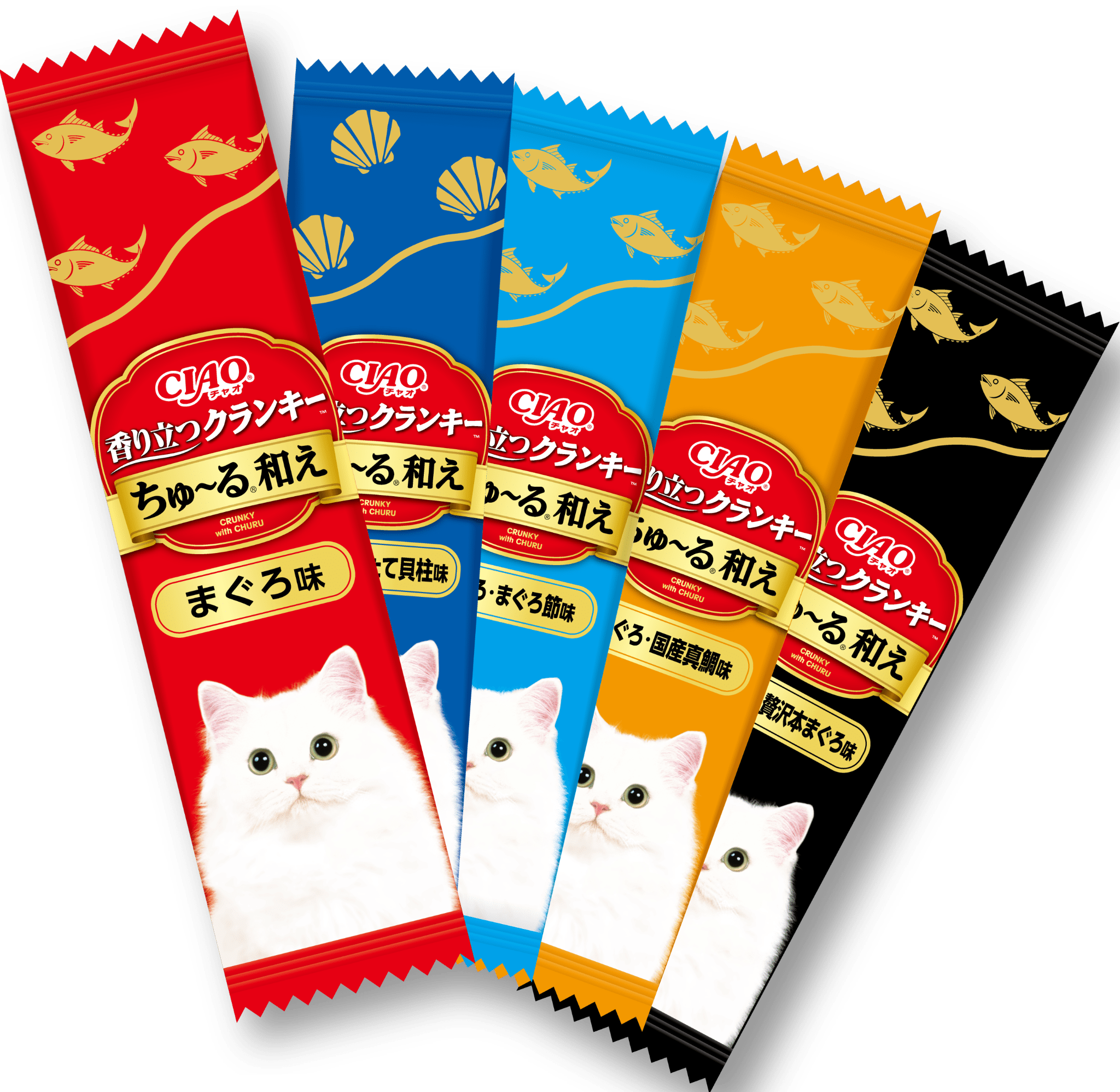 香り立つクランキーちゅ～る和え バラ