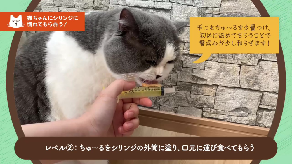 使い方動画　シリンジ