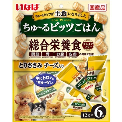 ちゅ～るビッツごはん 子犬用 とりささみ ビーフ入り | 商品情報