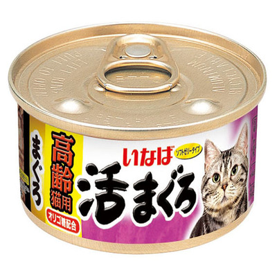 活まぐろ まぐろ 高齢猫用 商品情報 キャットフード いなばペットフード株式会社