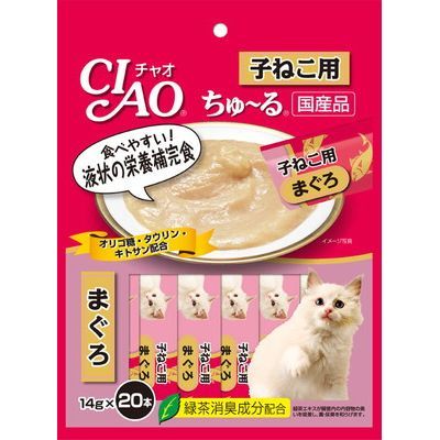 CIAO ちゅ～る 子猫用まぐろ味20本入り | 商品情報 - キャットフード 