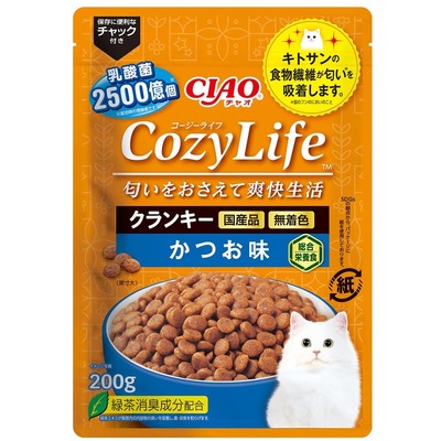 Cozy Life（コージーライフ） クランキー 200ｇ かつお味 | 商品情報