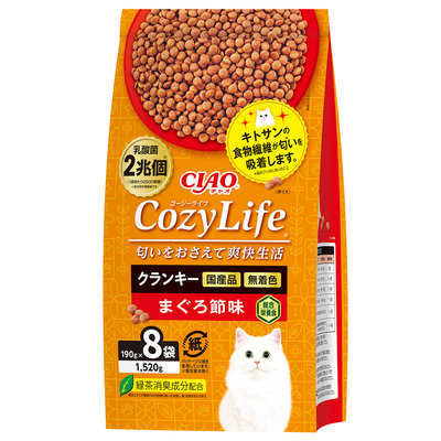 Cozy Life（コージーライフ） クランキー 190ｇ×8袋 まぐろ節味