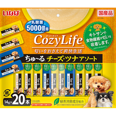 Cozy Life（コージーライフ） ちゅ～る20本入り チーズ・ツナアソート