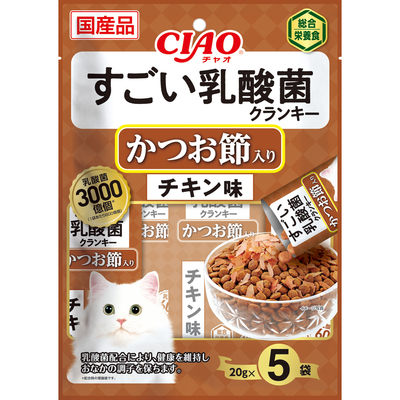 すごい乳酸菌 ちゅ～る30本 まぐろ・かつおバラエティ | 商品情報