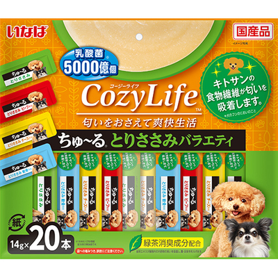 Cozy Life（コージーライフ） ちゅ～る20本入り とりささみバラエティ